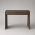 Scrivania rettangolare con cassetto in truciolare melaminico marrone noce, 90 × 45 × 75 cm